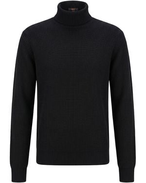 Barena Turtleneck Wool - Black