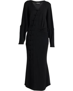 Lisa Von Tang Maxi-Kleid - Schwarz
