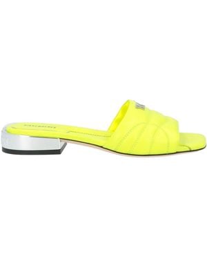 Bikkembergs Sandals Leather - Yellow