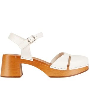 Swedish Hasbeens Mules & Clogs - Natur