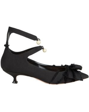 Dior Court Shoes Textile Fibres - Black