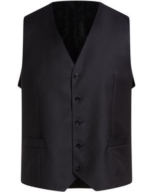 Canali Tailored Vest Wool - Black