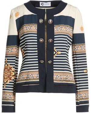 DOUBLE C Jacket Polyester, Elastane - Blue
