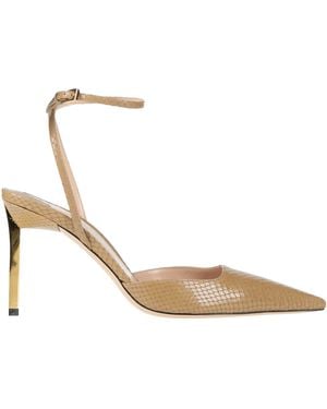 Tom Ford Court Shoes Calfskin - Metallic