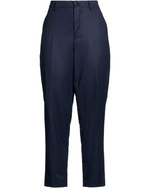 Berwich Trousers Virgin Wool - Blue