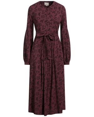 ALESSIA SANTI Midi Dress Viscose - Purple