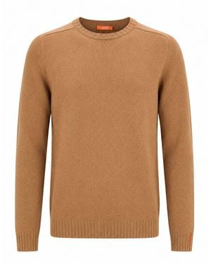 Suns Boards Camel Sweater Merino Wool, Cashmere - Brown
