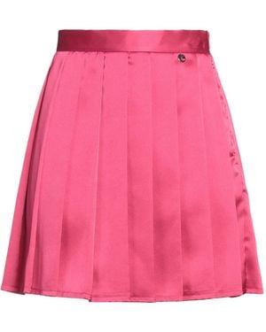 Kontatto Fuchsia Mini Skirt Polyester - Pink