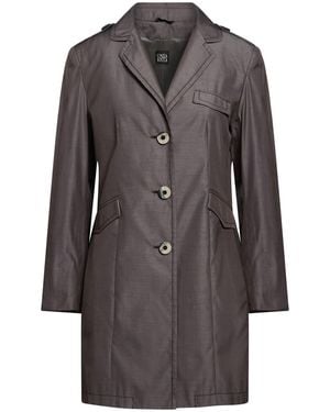 Cinzia Rocca Overcoat & Trench Coat Polyester - Gray