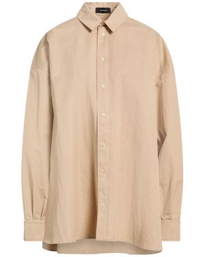 Wardrobe NYC Mini Dress Cotton, Polyamide - Natural