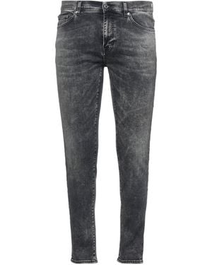 Grifoni Denim Pants - Gray