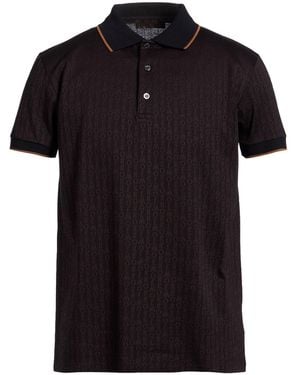 Moorer Polo Shirt Cotton - Black