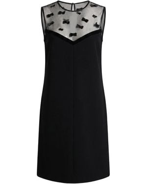 Max Mara Mini Dress Triacetate, Polyester, Viscose - Black