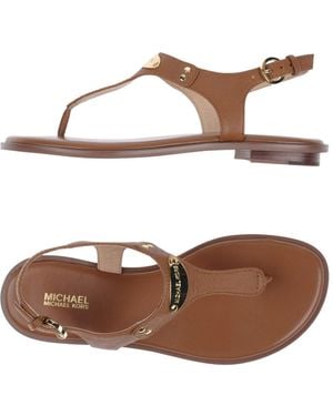 MICHAEL Michael Kors Tongs - Marron