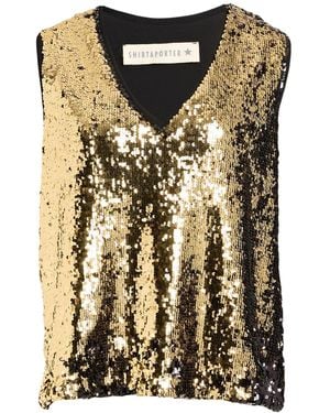 Shirtaporter Top Polyester - Metallic