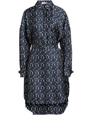 Dior Midi Dress Silk - Blue