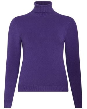 ViCOLO Turtleneck Viscose, Polyester, Polyamide - Purple
