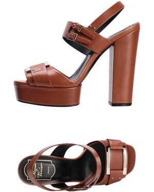 Roger Vivier Sandals - Brown