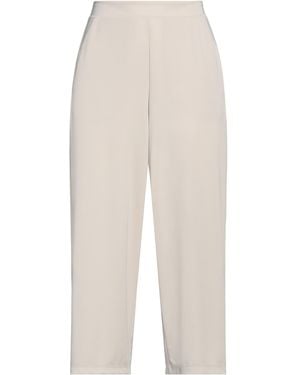 SEVENTY VENEZIA Trousers Polyester, Elastane - White