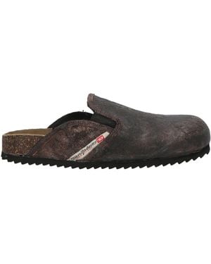 DIESEL Mules & Clogs Cow Leather - Brown