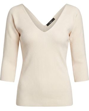 Weekend by Maxmara Sweater Viscose, Polyester - Natural