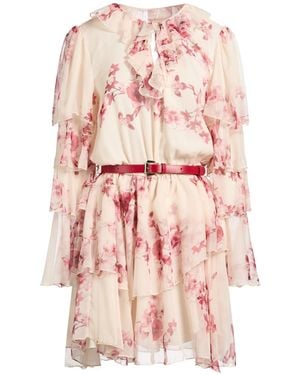 Imperial Blush Mini Dress Polyester - Pink