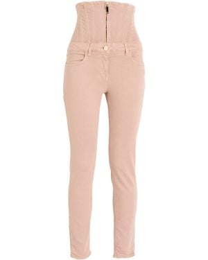 Elisabetta Franchi Jeans Cotton, Elastane - Natural