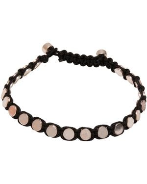 Isabel Marant Bracelet Metal, Textile Fibres - Black