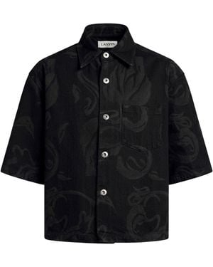 Lanvin Denim Shirt Cotton - Blue
