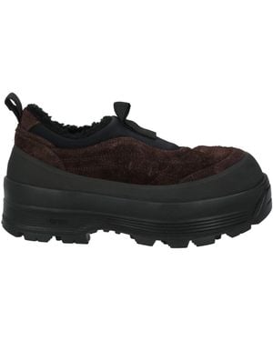 Diemme Badia Basso Shearling Ankle Boots Leather - Black