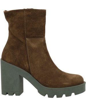 Islo Isabella Lorusso Military Ankle Boots Leather - Brown
