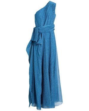 Erdem Maxi Dress Polyamide, Polyester - Blue