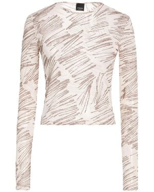 Pinko Blush Top Polyamide - White