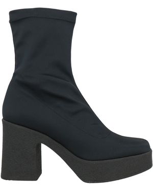 Pollini Botines De Caña Alta - Negro