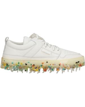 RBRSL RUBBER SOUL Trainers Leather - White