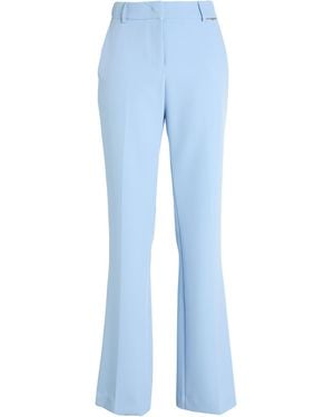 Gaelle Paris Trousers Polyester, Elastane - Blue