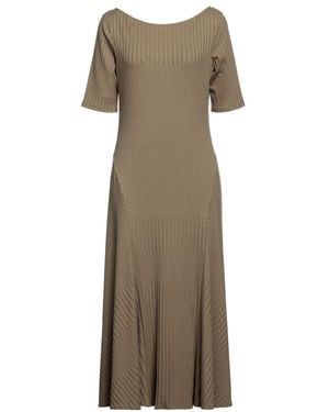 Theory Midi Dress - Natural