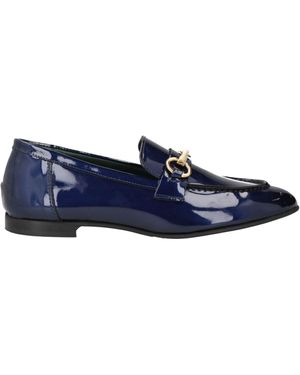 Ovye' By Cristina Lucchi Loafers Leather - Blue