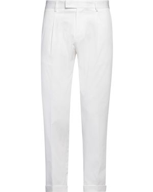 Low Brand Trousers Cotton, Elastane - White