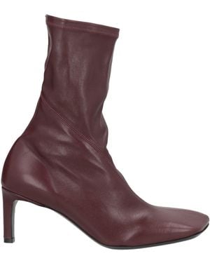 Jil Sander Ankle Boots - Purple