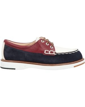 Hogan Lace-Up Shoes Leather - Blue