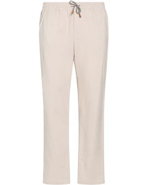 Eleventy Trousers Cotton - Natural