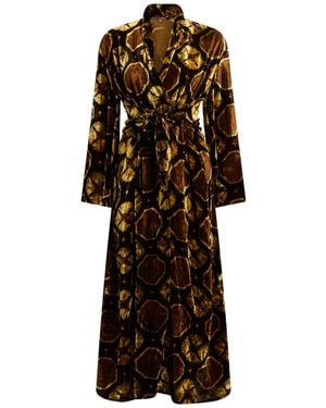 OBIDI Overcoat & Trench Coat Silk - Metallic