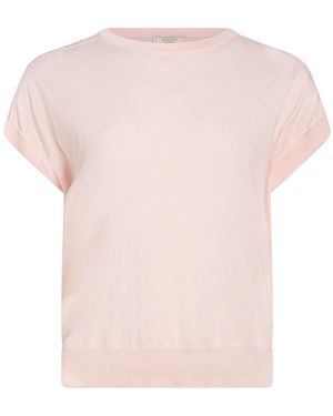 Peserico Blush Jumper Cotton - Pink