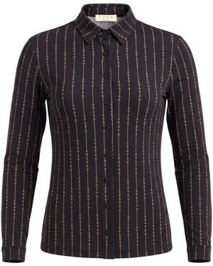 Siyu Shirt Viscose, Elastane - Blue