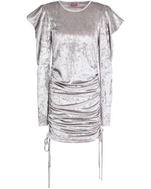 Gina Gorgeous Mini Dress Polyester, Elastane - Gray