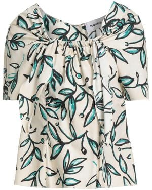 Hache Top Cotton - Blue