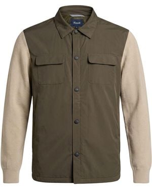 Façonnable Jacket Polyester, Cotton - Green