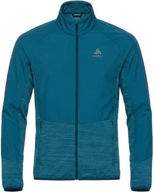 Odlo Slate Jacket Polyester, Elastane - Blue