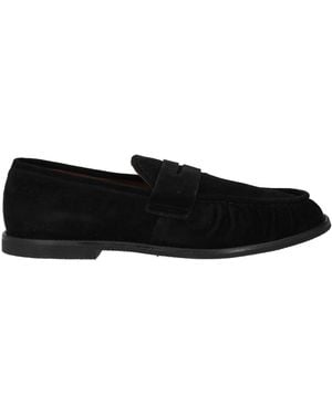 Giovanni Conti Loafers Leather - Black